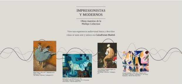 exposicion impresionistas y modernos